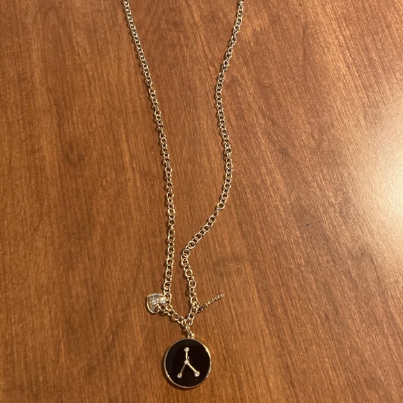 No Boundaries Gold and Black Cancer Zodiac Charm Necklace - Picture 4 of 5